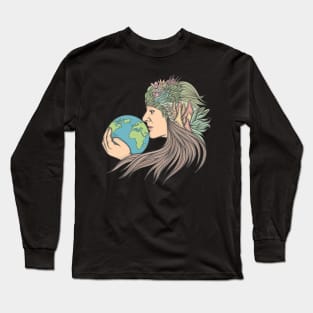 Mother Earth Long Sleeve T-Shirt